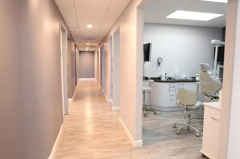 Man Dental Office in West Covina hallway